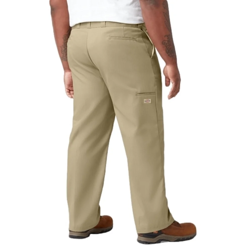 𝅺dickies Men's Loose Fit Double Knee Work Pants in Khaki Size 42/32 NWT - Picture 3 of 8